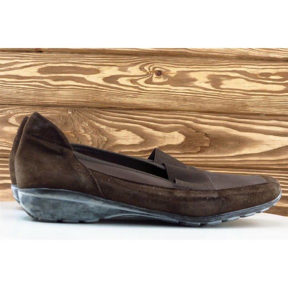 Sesto Meucci Sz 8.5 M‎ Brown Square Toe Flat Leather - Picture 4 of 7